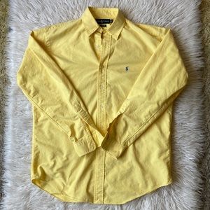 ✏️ Yellow Polo Button Up ✏️